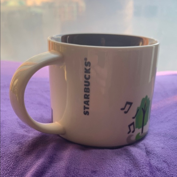 Starbucks New Orleans You Are Here Collection Mug with Green and Yellow Design - Picture 3 of 4